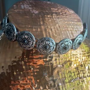 Sun Metal Choker Necklace